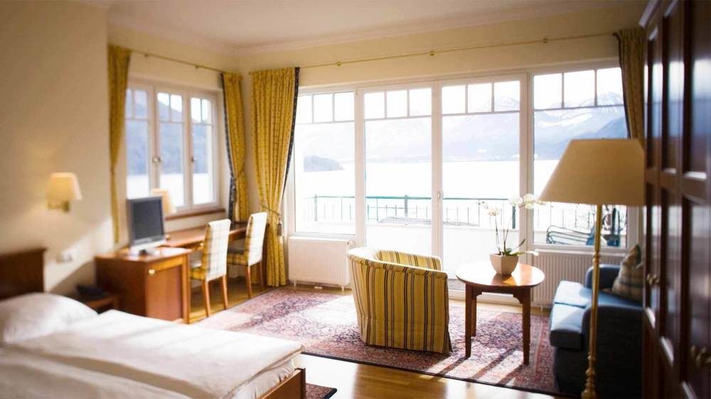 Seehotel Billroth سانكت جيلجن المظهر الخارجي الصورة